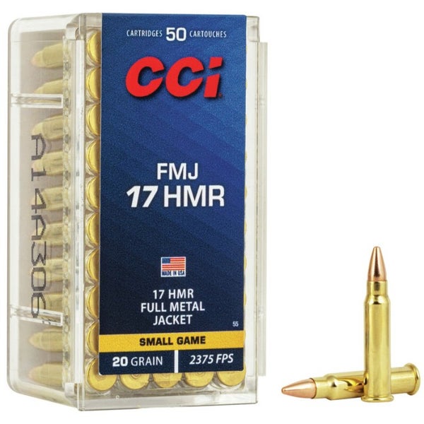 CCI .17 HMR 20 g FMJ 50 st