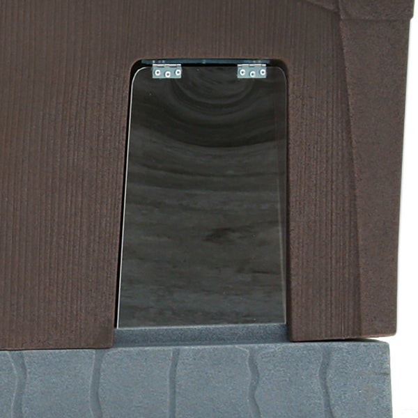 J&auml;mpti hundkoja ytterd&ouml;rr, polykarbonat