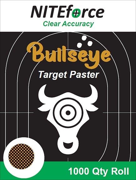 NITEforce Bullseye Positioning Tape 16 mm, brun rasteriserad