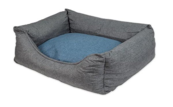 Brava Comfy hundb&auml;dd, gr&aring;/petrol