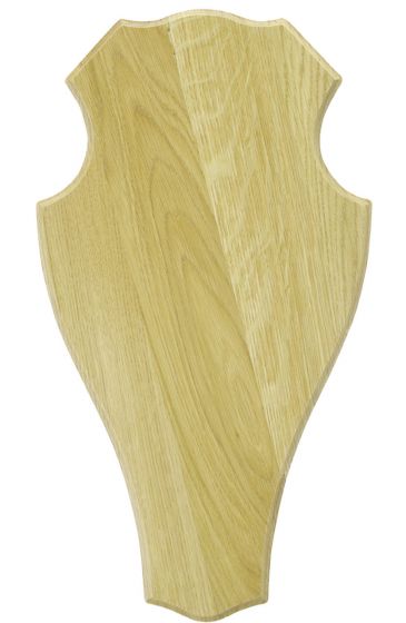 Trof&eacute;underlag Hjort 2 Rundade h&ouml;rn 22x40 cm, Ljus