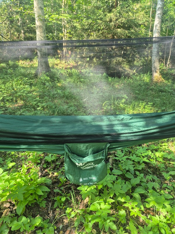 Mavas h&auml;ngmatta med myggn&auml;t