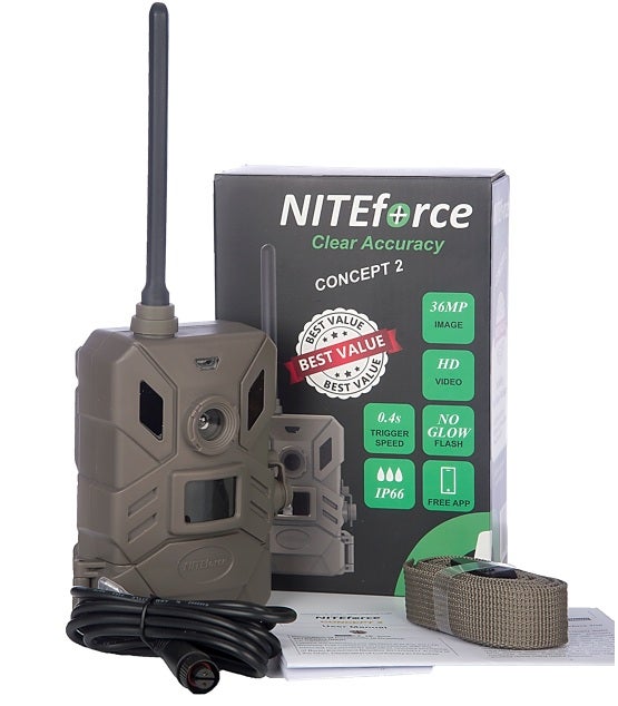 NITEforce Concept 2 Fj&auml;rrstyrd viltkamera + l&aring;s