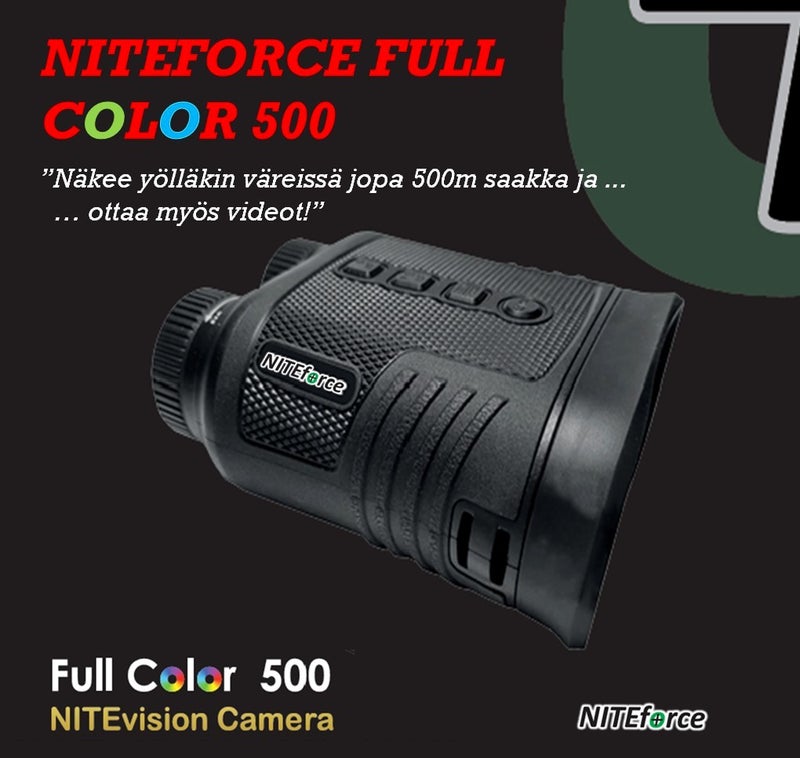 NITEforce Full Color 500 F&auml;rg-m&ouml;rkerseendeutrustning