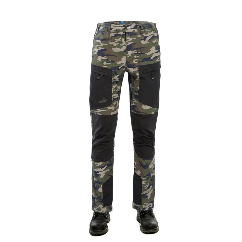 Arrak Outdoor Active Stretch Dambyxlar f&ouml;r vandring  L&aring;nga, Camo