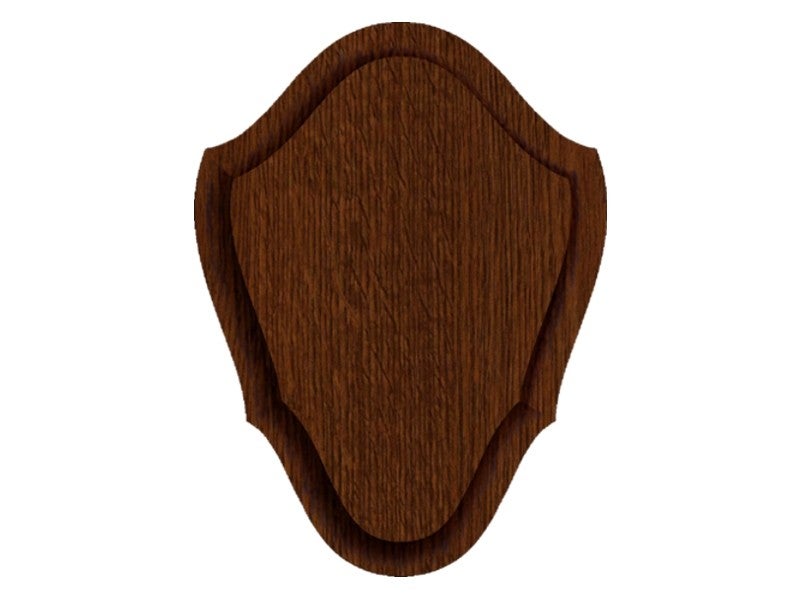 Trof&eacute; Bakgrundsplatta B&auml;ver, Brun