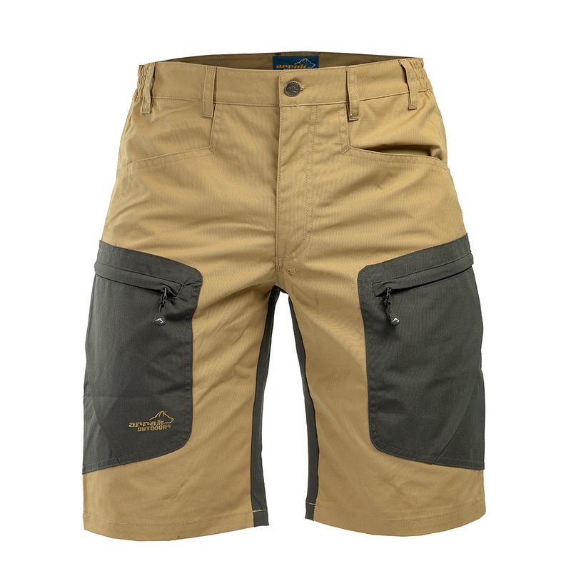 Arrak Outdoor Active Stretch Herrshorts, Khaki
